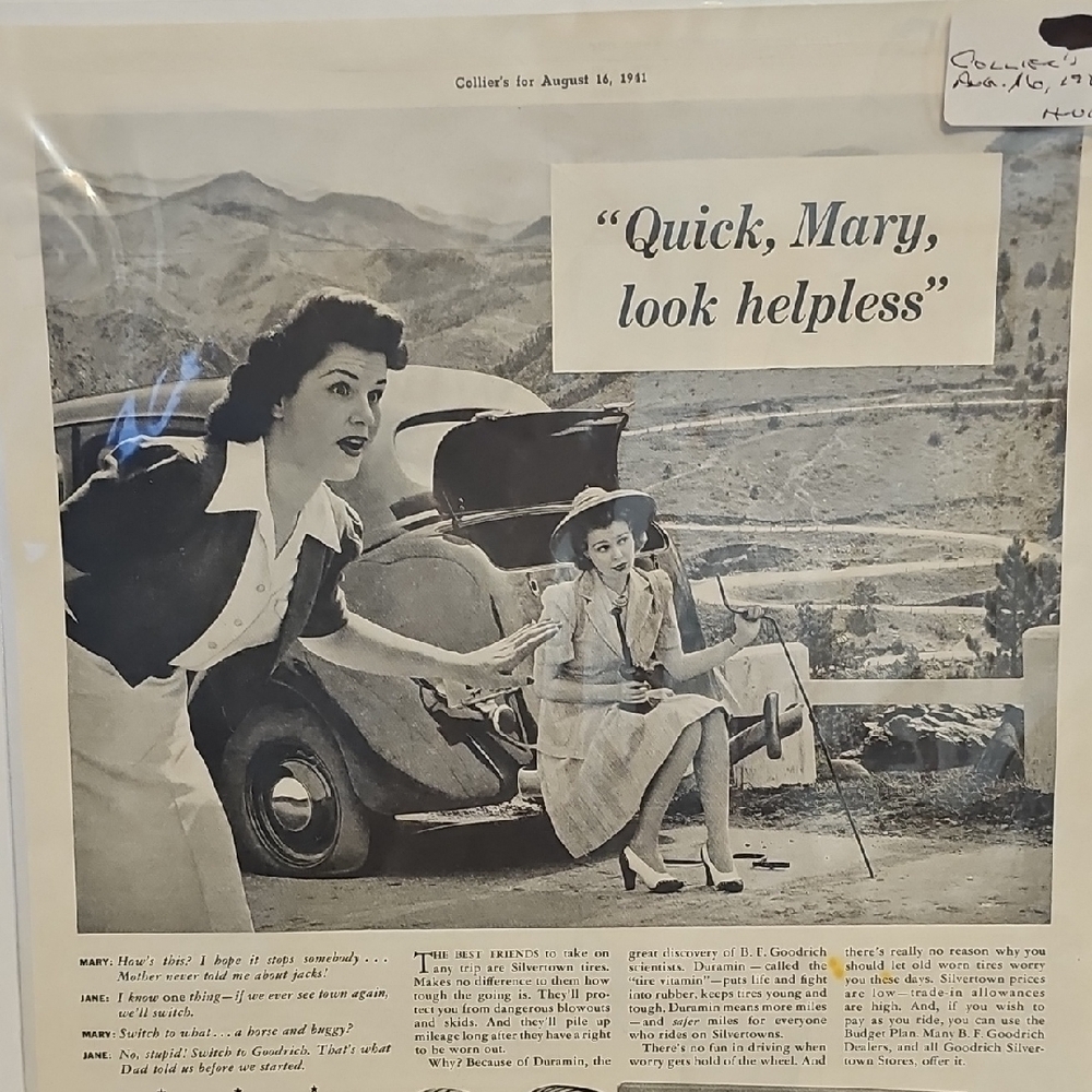 Vintage BF Goodrich Advertisement 1941 - Picture 8 of 9